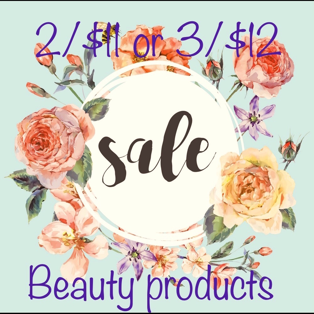 Beauty products